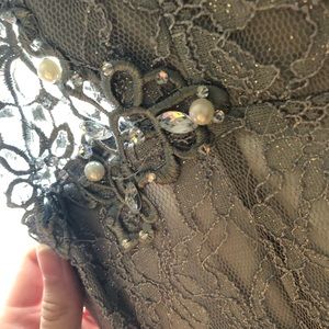 Light gray mermaid style prom dress